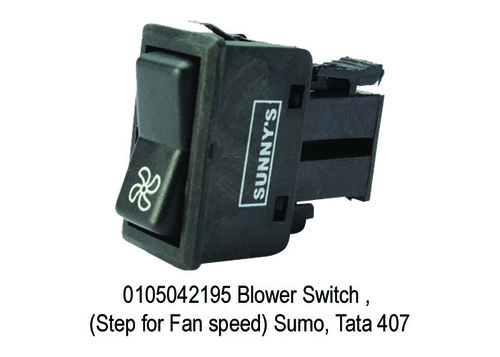 Plastic 1027 Sy 2195 Blower Switch , (Step For Fan Speed) 