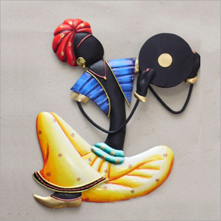Iron and Metal Art Wares - Iron & Metal, Multicolor, Varied Dimensions | Handcrafted, Elegant Design, Lightweight, Customizable, Hand-Painted Finish