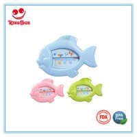 Pink Waterproof Digital Bath Thermometer For Babies