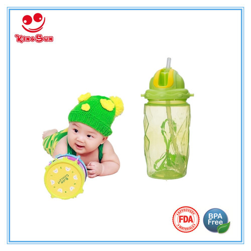 Pink 350Ml Training Cup For Baby Drinking Water