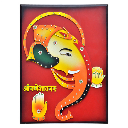 Terracotta Ganesh Wall Hanging