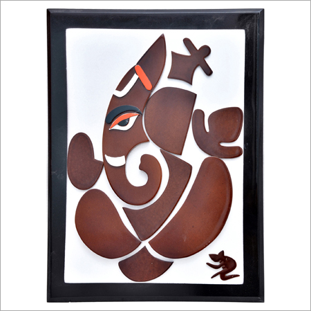 Wooden Ganesh Wall Hanging