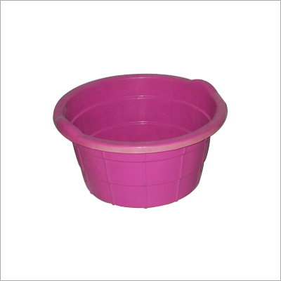 Pink Plastic Tub