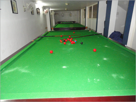 Pool Game Hall - Synthetic Rubber & Asphalt, Spacious Indoor Facility with AC, 24/7 Power, LED Lighting, Secure, Fun for Family & Friends