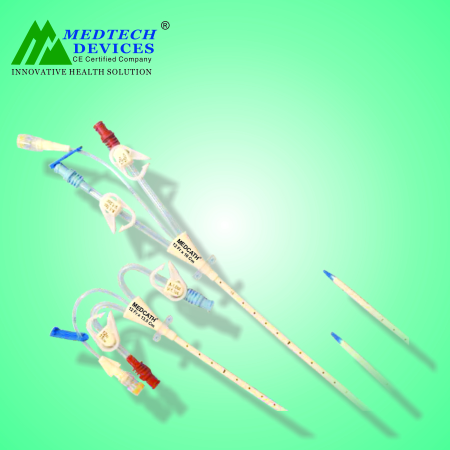 Haemodialysis Triple Lumen Catheter By MEDTECH DEVICES