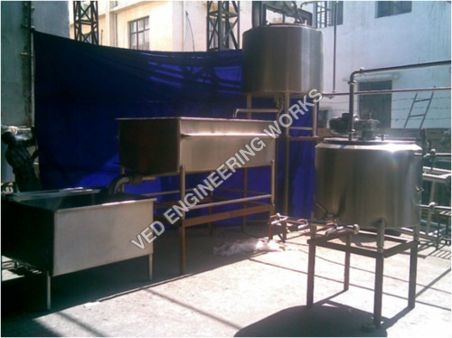 Silver Paneer Coagulation Tank