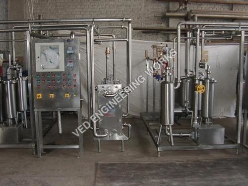Juice Pasteurizer - Galvanized Steel, 500-5000 Kg/hr Capacity | High Efficiency, Eco-Friendly, Low Noise, Compact Structure, Manual Control