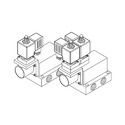 Poppet Valve - G25 Coil Type, SS Plunger with NBR Seals, IP65 Rated, - Rugged Design, Easy Installation, Compressed Air Media, Operating Pressure 10 kgf/cm2, Temp Range -10 to 55Â°C