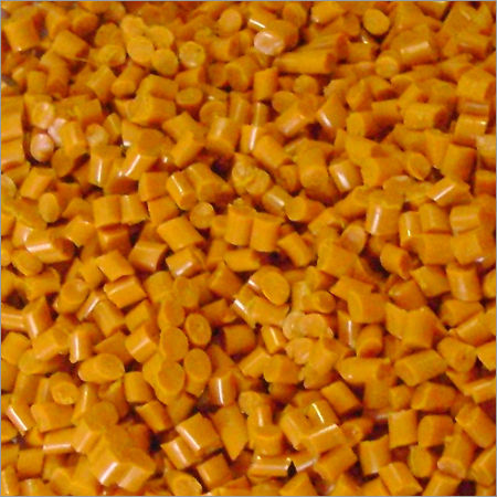 ABS Orange Recycled Granules