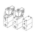 Casting Vertical Poppet Sol Pilot Opt Valve