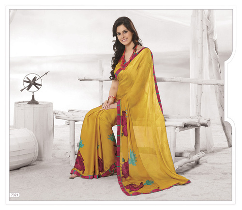 Designer Multi Colour Sarees