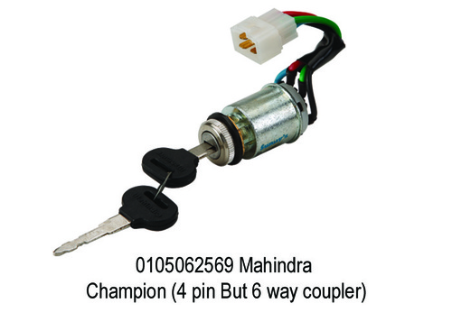 Mahindra Champion (4 pin But 6 way coupler)