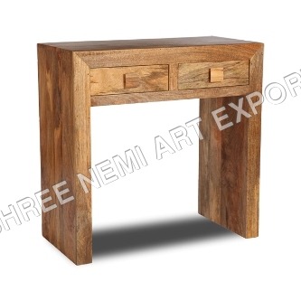 Cube Furniture Mango wood Console Table