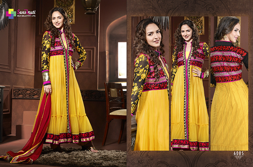 Traditional Anarkali Suit