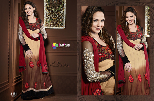 Traditional Anarkali Suit