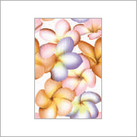 Flower Printed Ceramic Tiles