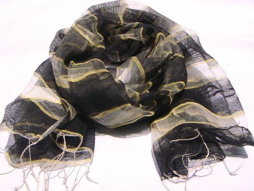 Silk & linen Stoles