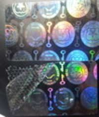 Authentic Seals And Keys Hologram Overlay
