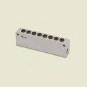 Manifold with LF 3000 Push in Connection - Stainless Steel, 12 Outlets, Size G1/2, 21 x 6 x 16 cm | Designed for Fluid Media Management