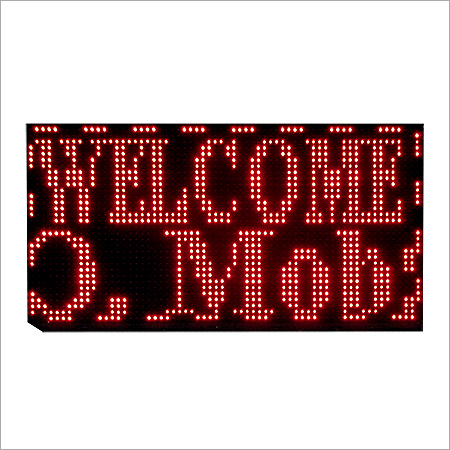 Moving Message Display Boards