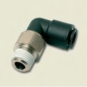 Oscillating Compact Elbow BSP Taper Stud - Brass, R1/8 & R1/4 Sizes | Versatile for Fluid Media, Lightweight Design (0.014 - 0.052 Kg)