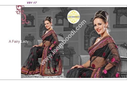 Designer Net Saree