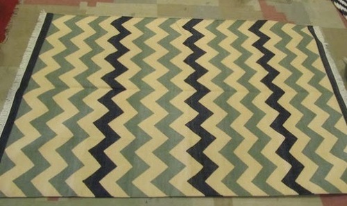 Jute Wave Rugs Back Material: Canvas Latex