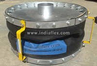 Non Metallic Fabric Expansion Joints - Color: Silver And Black And Yellow