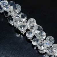 Round Crystal Coin 14mm Faceted  12 Pcs Loose Beads