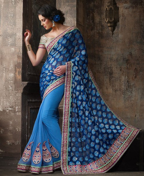 surat embroidery sarees