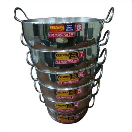 Aluminium Deep Kadai