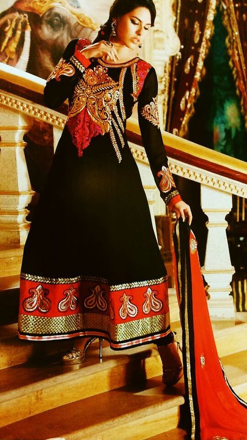 Designer Ladies Black Suit