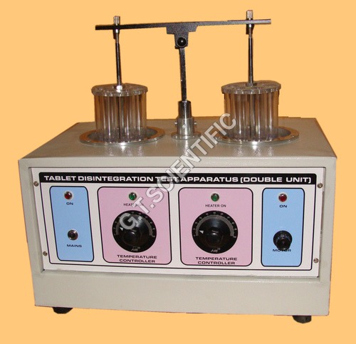 Tablet Disantigration Test Appartus (Double Unit)