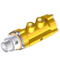 High Speed Hydraulic 2 Passage Rotary Union