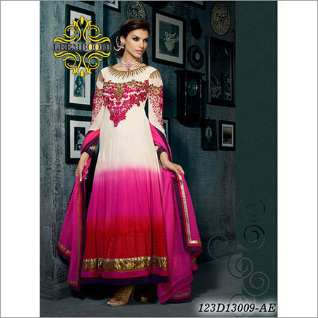 Satin Salwar Kameez