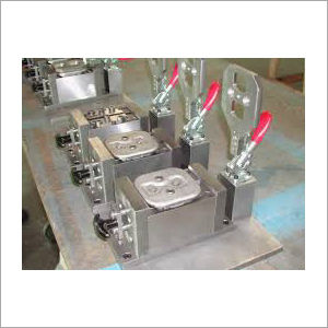 Checking Fixture - Steel Base Plate, Customizable Dimensions | Manual Clamping, High Precision, Durable, Stable Design, Quick Setup