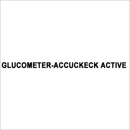 Glucometer Accuckeck Active