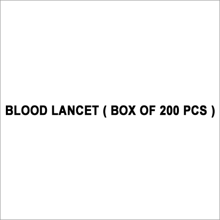 Blood Lancet