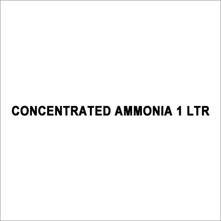 Concentrated Ammonia