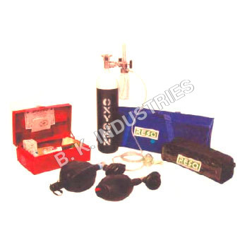 First Aid Equipment - Stainless Steel Black Design | Ideal for Fire Fighting Applications