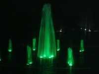 Music Dancing Water Fountain - Color: Green