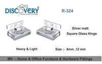 Square Glass Hinge
