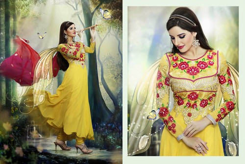 Georgette Party Wear Dress