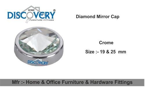 Silver Mirror Cap Diamond