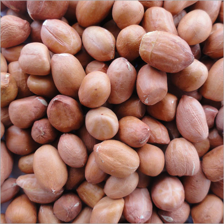 Groundnut Seeds - Oval Shape, Brown Color, Low Moisture | High Nutritional Value, Safe and Pure, Versatile for Dishes and Sweets