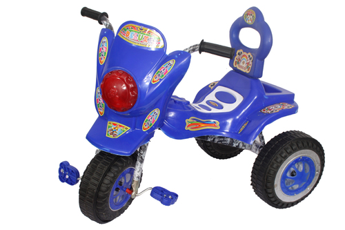 Baby Tricycle with Pedals & Backrest Seat