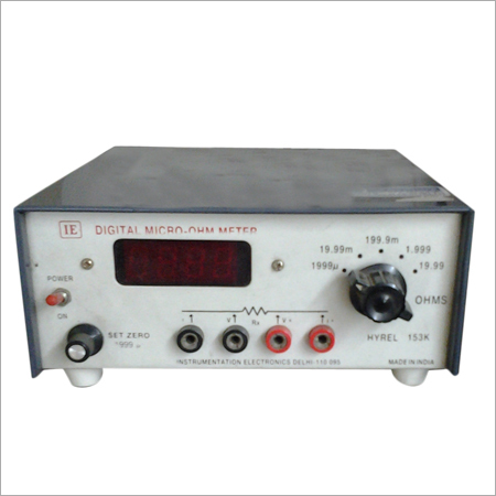 Digital Milli Ohm Meter
