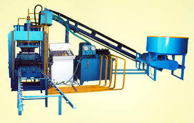Fly ash brick making machene