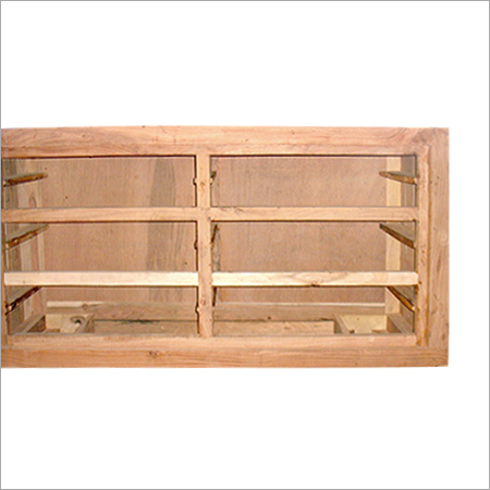 Wooden shoe rack