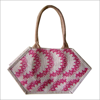 Fancy Jute Shopping Bag